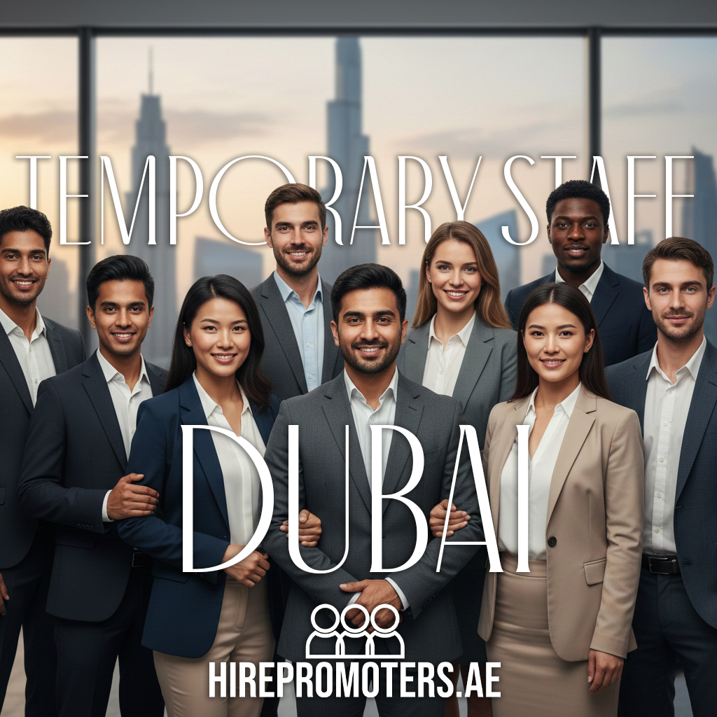 Hire Temporary Event Staff in Dubai & Abu Dhabi – Hostesses, Promoters, Brand Ambassadors & More