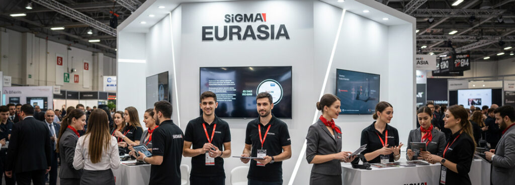 Hostesses Promoters and Ushers for Sigma Eurasia 2026 exhibition booth