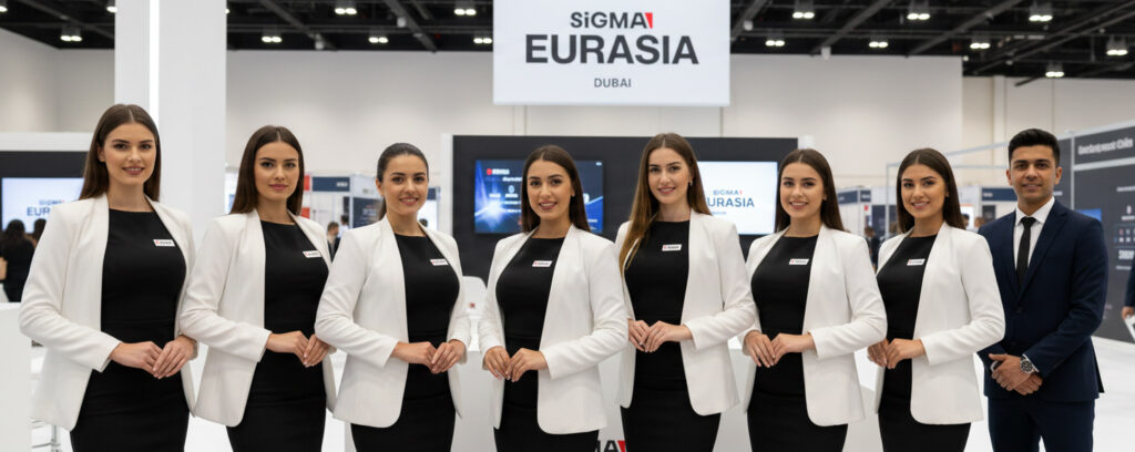 Hostesses Promoters and Ushers for Sigma Eurasia 2026 professional team